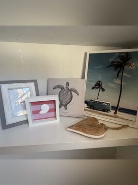 Set of 5 Coastal decor -